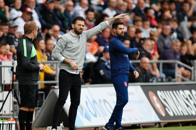 DEFEAT: Swansea City 1-0 Huddersfield Town. Picture: Getty Images.
