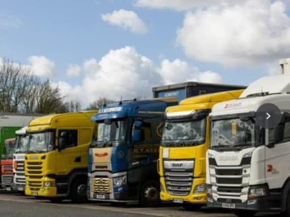 Lorry drivers are making the most of the current market, says Paul