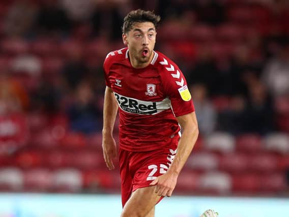 SENT OFF: Middlesbrough's Matt Crooks was red carded against Reading. Picture: Getty Images.
