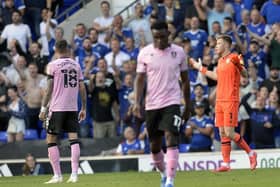 What did I do? Sheffield Wednesday goalkeeper Bailey Peacock-Farrell's mistake cost his team a win  Picture: Steve Ellis