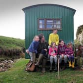 Yorkshire Shepherdess Amanda Owen has hit back at critics of her parenting style