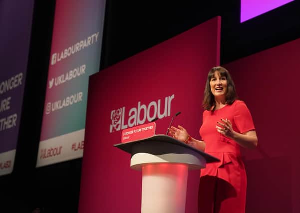 This was Shadow Chancellor Rachel Reeves, the Leeds West MP, addressing the Labour conference.