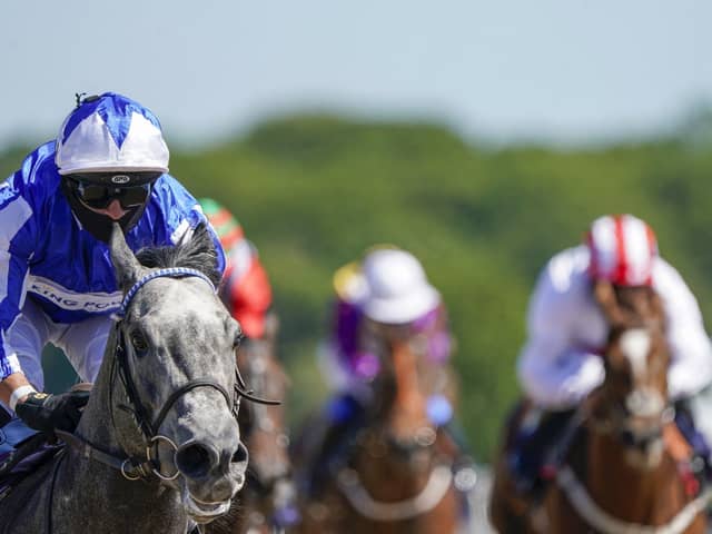 The grey Art Power is Ascot-bound, reports trainer Tim Easterby.