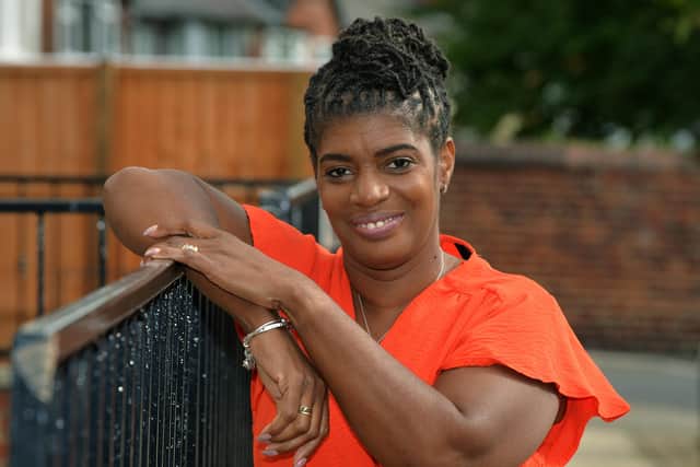 Jasmin Cox Williams, mum of paralympian Kadeena Cox who has just been crowned Celeb masterchef champion. Her mum taught her to cook and she used to have restaurant in Leeds
.
Picture : Jonathan Gawthorpe