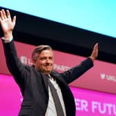 Jonathan Ashworth speaking at Labour Party conference in Brighton
