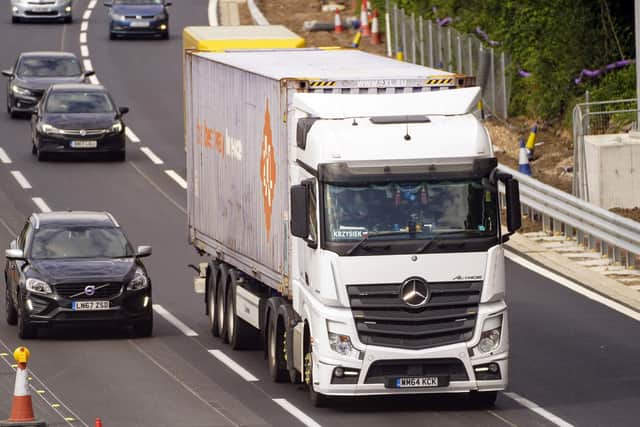 The HGV driver shortage is causing huge problems.