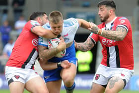 Alex Mellor believes Leeds Rhinos can pull off a Super League play-off semi-final shock against St Helens on Friday night. Picture: Steve Riding.