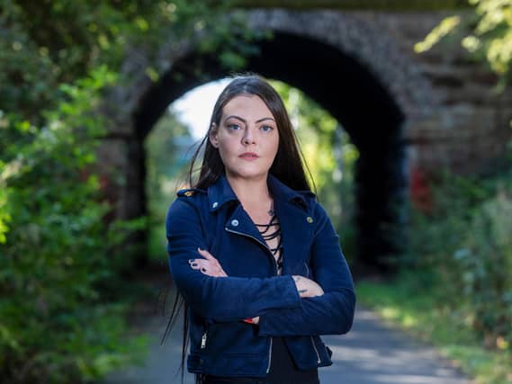 Joanne Flanagan, 28, suffered horrendous physical and mental abuse at the hands of lover David MacDonald, 38