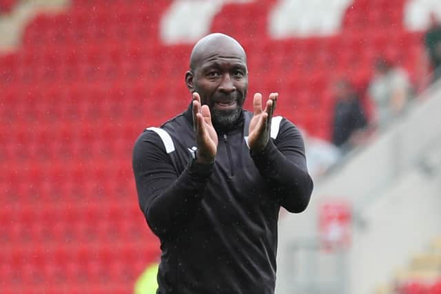 Sheffield Wednesday manager Darren Moore. Picture: Isaac Parkin/PA