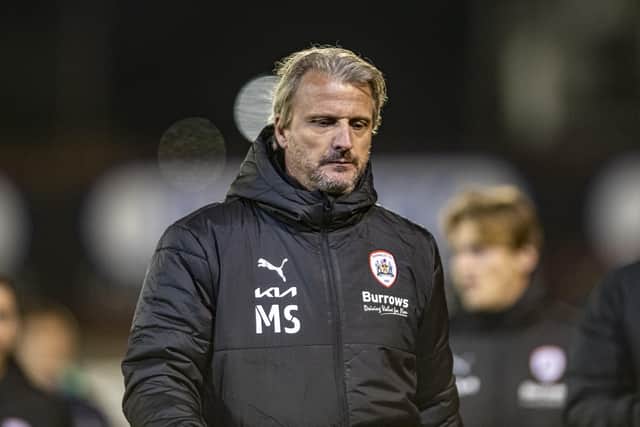 Barnsley coach Markus Schopp is under pressure after no win in eight games. 
Picture: Tony Johnson