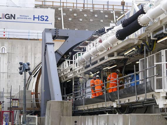 Work on HS2 is under way but new questions have been raised about the costs of the project.