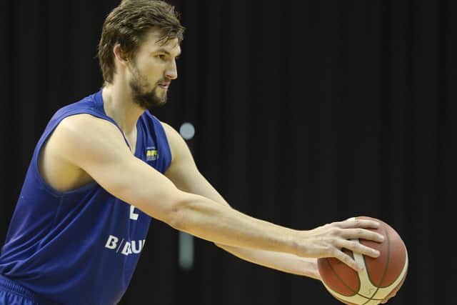 FOR THE LOVE OF THE GAME: 
Sheffield Sharks' Bennett Koch Picture: Dean Atkins.