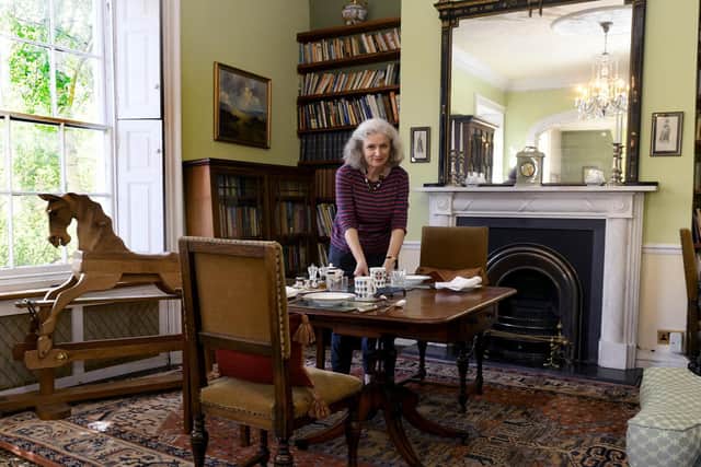 Dr Nuala Sweeney in the drawing room at Newbegin House