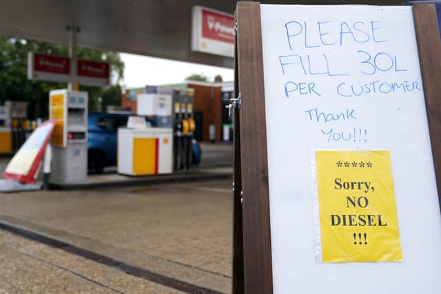 The fuel distribution crisis continues to prompt questions about the Government's competence.