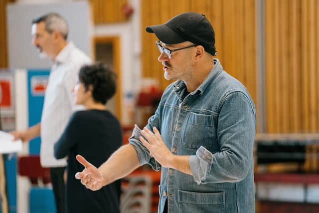 Edward Dick (director) in the rehearsals for Opera North's upcoming production of Carmen. (Tom Arber).