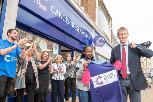 Dan Jarvis has a long-standing association with Cancer Research UK.