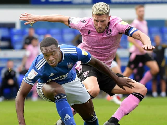 AVAILABLE: Sheffield Wednesday's Sam Hutchinson is in the frame to face Oxford United