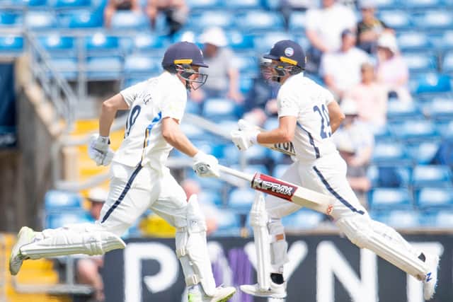 LEADING LIGHTS: Yorkshire's Gary Ballance & Dawid Malan have shown how experience helps deal with pressure situations. Picture by Allan McKenzie/SWpix.com