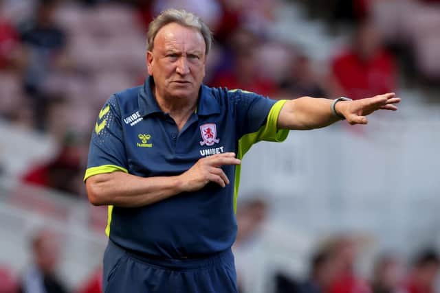 Neil Warnock: ‘Dinosaur football’ is still getting results for the Boro boss. (Picture: PA)