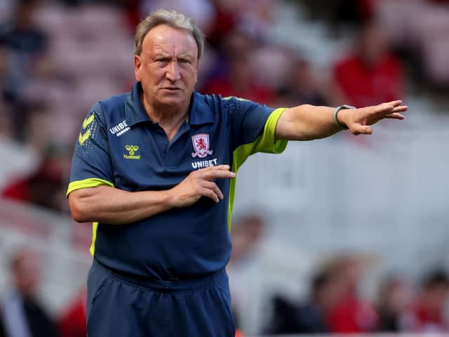 Neil Warnock: ‘Dinosaur football’ is still getting results for the Boro boss. (Picture: PA)