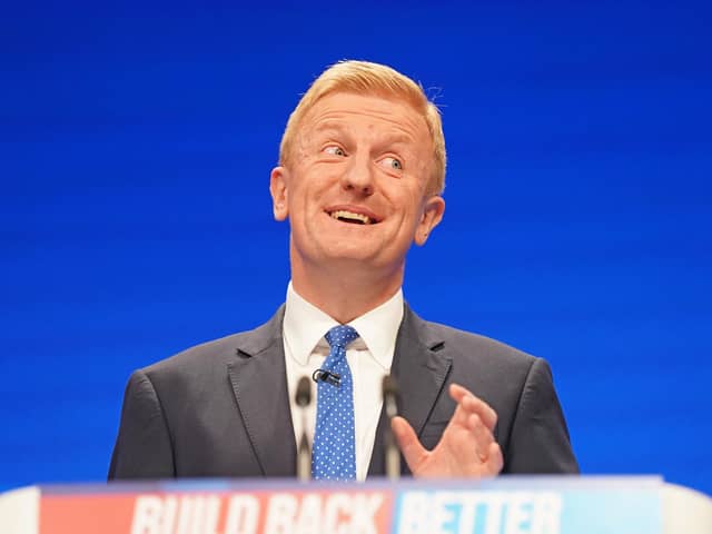 Tory party chairman Oliver Dowden.