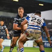 Former Wales prop Craig Kopczak helped power Featherstone Rovers to a 42-10 victory over Halifax Panthers in the Championship play-offs. Picture: dec Hayes