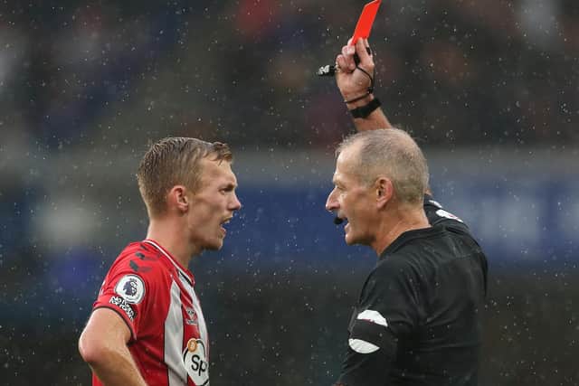 SUSPENDED: Southampton's James Ward-Prowse. Picture: Getty Images.