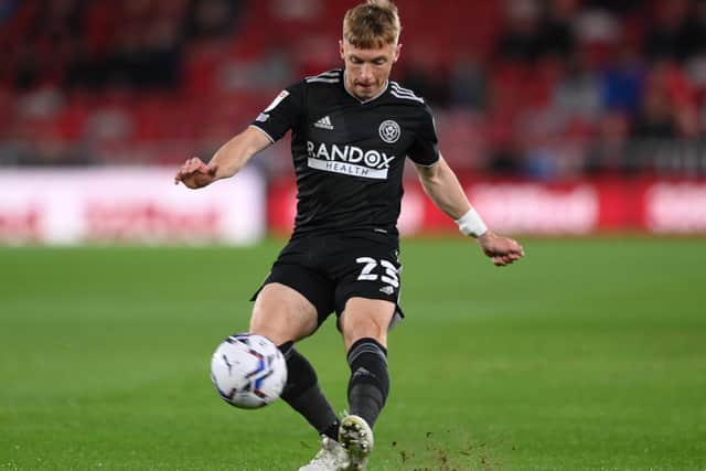 THINGS TO WORK ON: For Sheffield United and Ben Osborn. Picture: Getty Images.