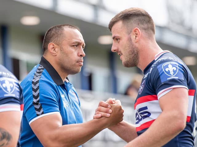 Willie Poching has an opportunity to impress as head coach of Wakefield Trinity for the 2022 Super League season. Picture by Allan McKenzie/SWpix.com