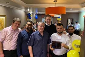 The staff at Prithiraj restaurant on Ecclesall Road in Sheffield are well known for their local charity events, which are often attended by BBC Breakfast presenter and Strictly Come Dancing star Dan Walker.
