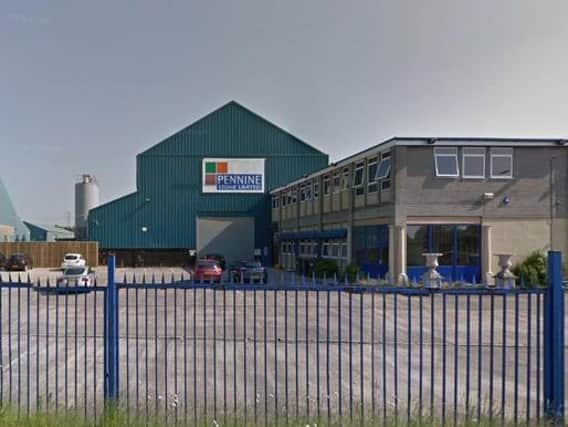 The Carcroft premises of Pennine Stone Ltd.