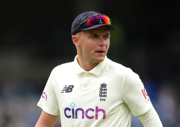 England all-rounder Sam Curran has been ruled out of the T20 World Cup with a lower back injury. (Picture: Nigel French/PA Wire)