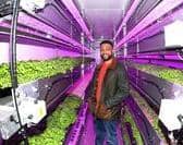 Roving reporter, JB Gill, spends the day at the Bedale-based food firm’s futuristic vertical farm