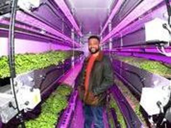 Roving reporter, JB Gill, spends the day at the Bedale-based food firm’s futuristic vertical farm