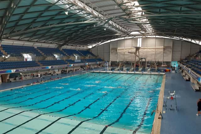Ponds Forge International Pool, home of City of Sheffield Diving Club