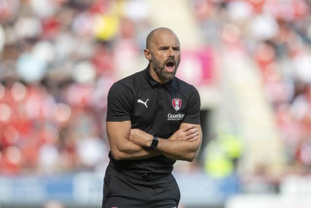 TOP DOG: Rotherham United manager Paul Warne 
Picture: Tony Johnson