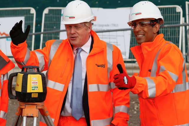 Boris Johnson and Rishi Sunak were among those to talk up the possibility of an announcement on Northwern Powerhouse Rail at the Tory party conference - but none was forthcoming.