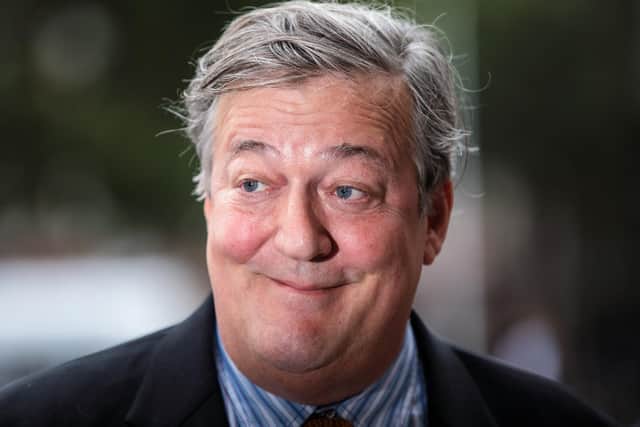 Stephen Fry enjoyed working with LBT on the lockdown dramas. (Getty Images).