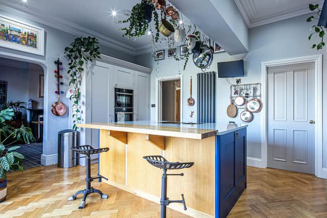 The Cooke family have extended the house to create a larger kitchen