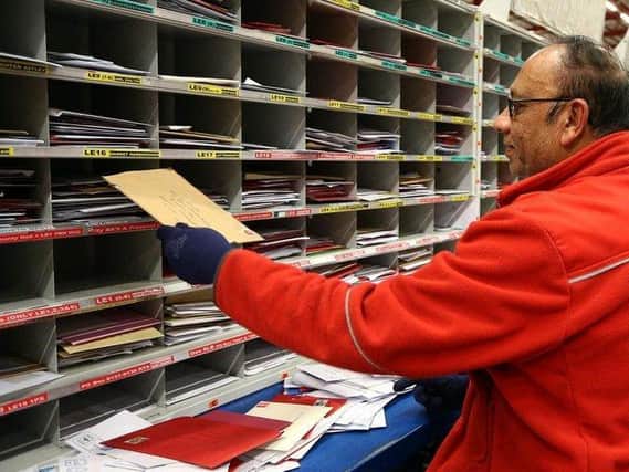 A Royal Mail sorting office - Getty Images