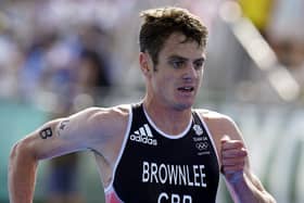 SETTING THE PACE: Great Britain's Jonathan Brownlee in action during the mixed relay triathlon at the Tokyo 2020 Olympic Games. Picture: Danny Lawson/PA Wire.