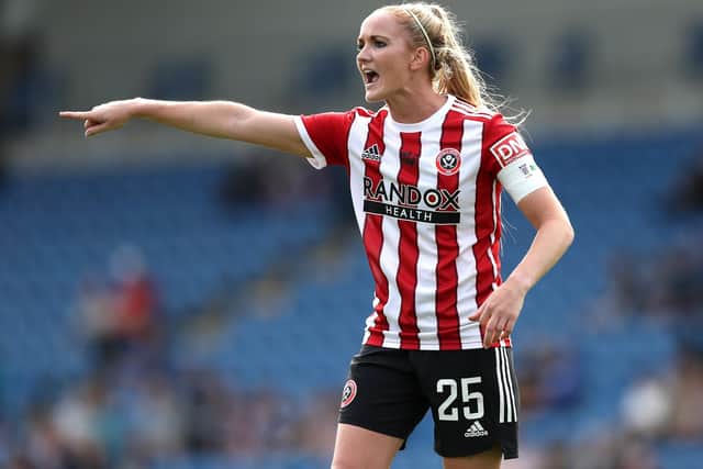 CLASS ACT: Sheffield United Women's Sophie Bradley-Auckland Picture: George Wood/The FA/Getty Images