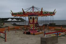 One of the rides at the seafront