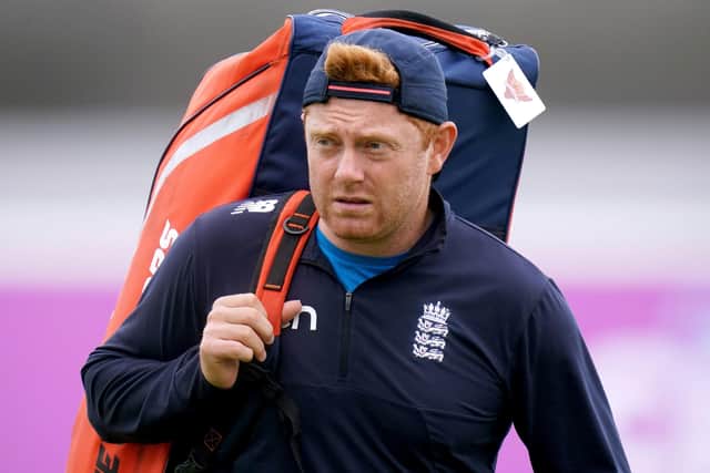 YOU'RE IN: England's Jonny Bairstow Picture: Adam Davy/PA