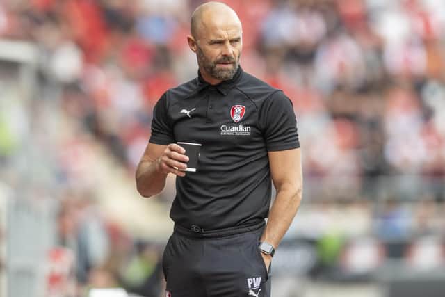 Concerns: Rotherham United manager Paul Warne hopes League One and League Two clubs are consulted on the fixture list surrounding future World Cup plans. (Picture: Tony Johnson)