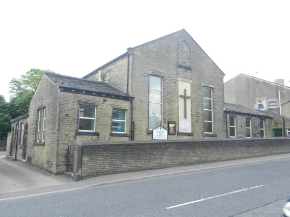 The New Road Sunday School building in Rastrick