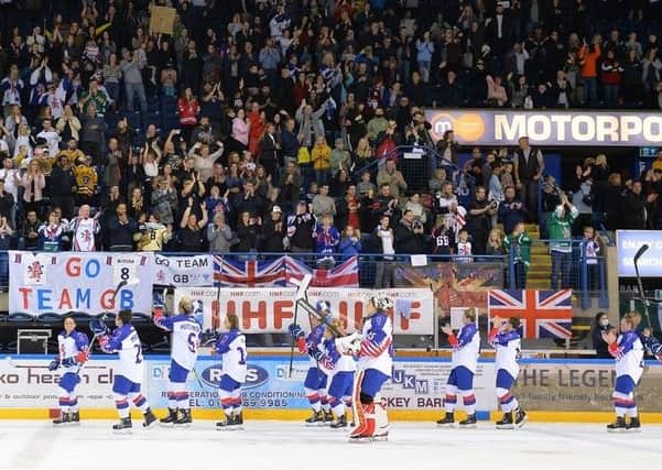 GB's players received strong support from the home crowd in Nottingham throughout the pre-qualification tournament. Picture: Dean Woolley.