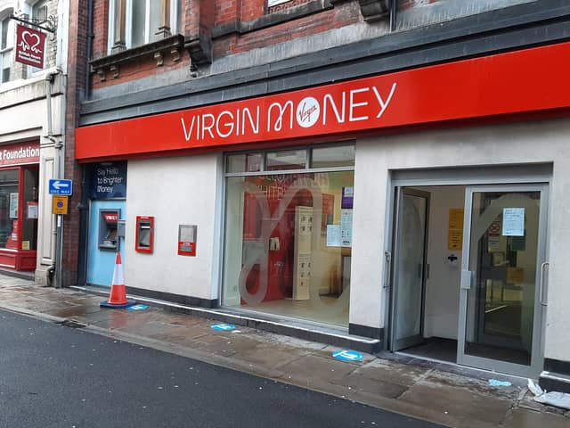 Virgin Money in Whitby, Virgin Money's closure of local branches continues to be criticised.