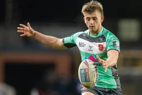 Whirlwind season: Hull KR's Mikey Lewis spent part of the season on loan at York City Knights and ended it with an England Knights call-up. Picture: Bruce Rollinson