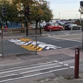 The 'nudge crossing' which has been installed in Hull